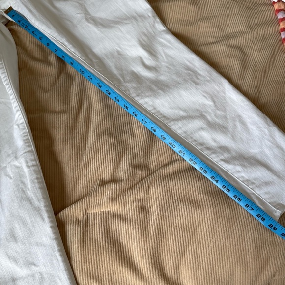 Talbots Flawless Slim Ankle Jeans White Size 12 - Picture 12 of 12